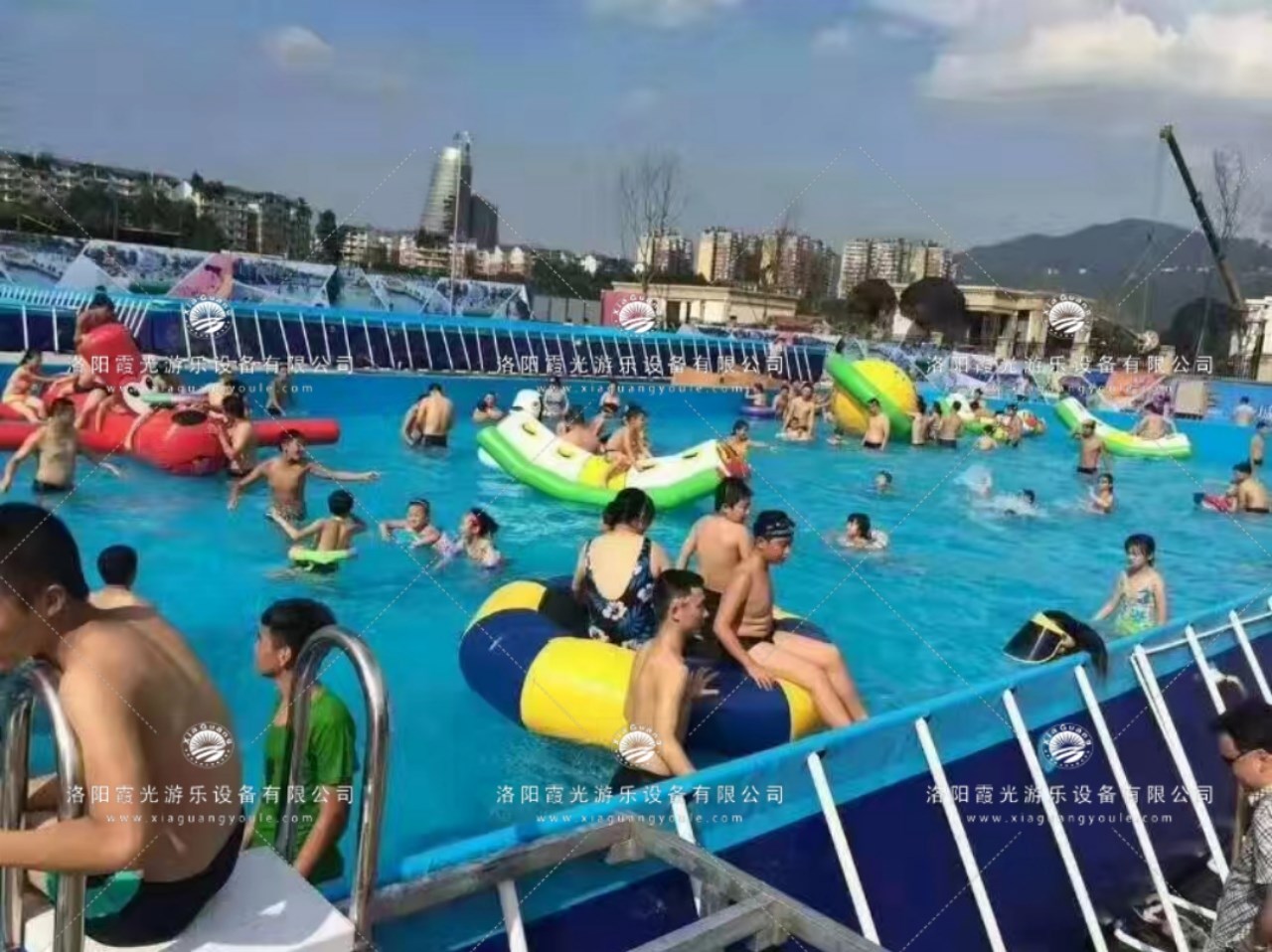承德水上乐园支架泳池